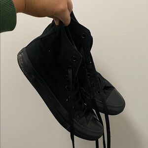 Converse Black High-Top Sneakers